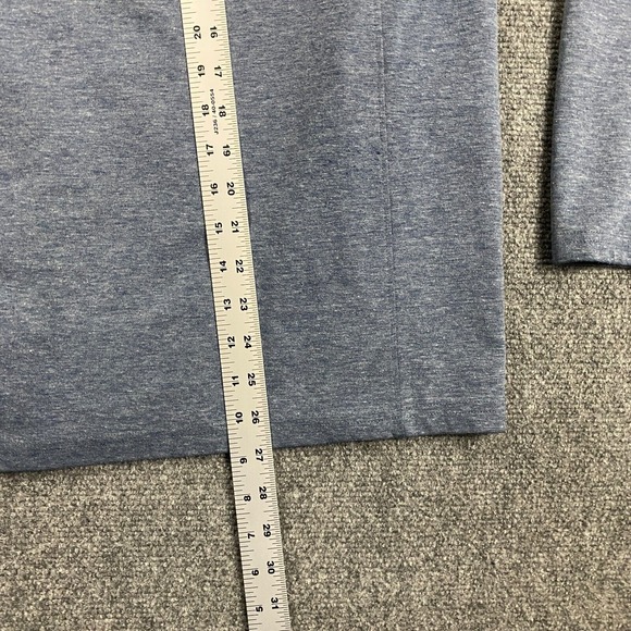 Eddie Bauer 1/4 Zip Pullover Mens Large Blue Front Pockets Polyester Adults - Picture 8 of 10